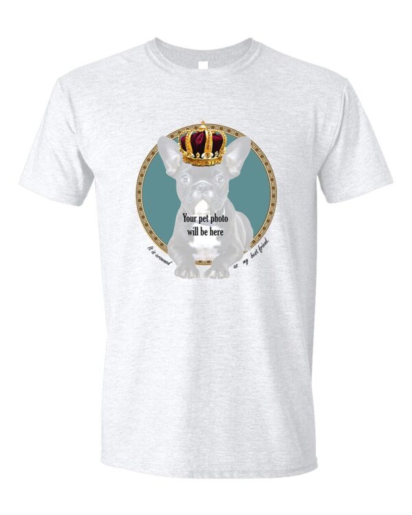 Personalized T-shirts with your pet's photo (Classic Style).