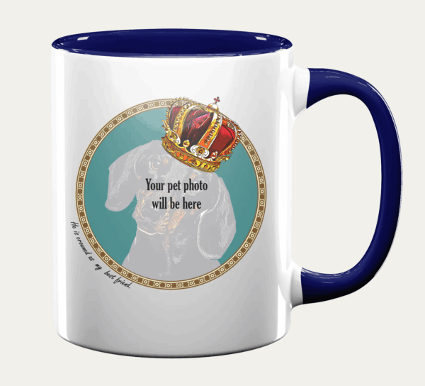 Mug with your pet’s photo. (Classic Style)