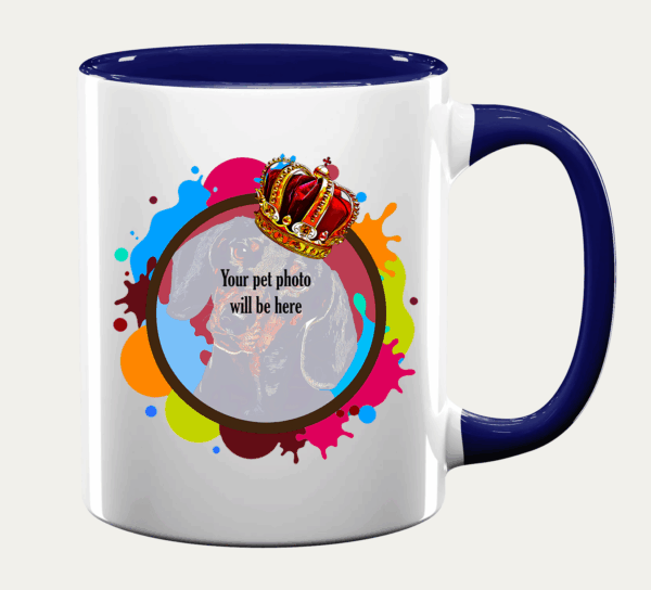 Mug with your pet’s photo. (Modern Style)